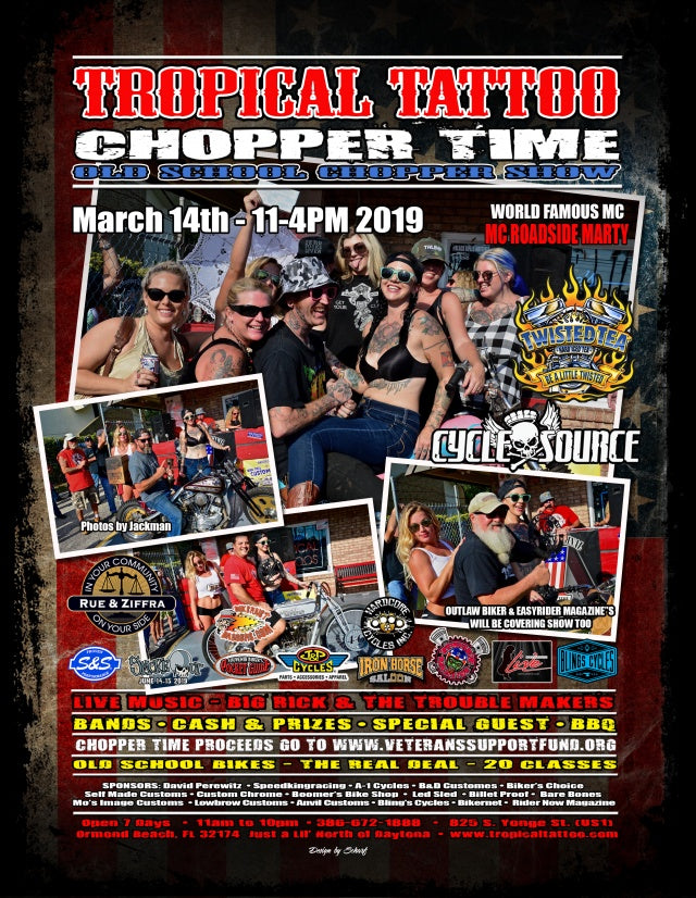 TROPICAL TATTOO CHOPPER TIME SHOW 2019