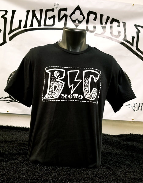 B C MOTO black shirt